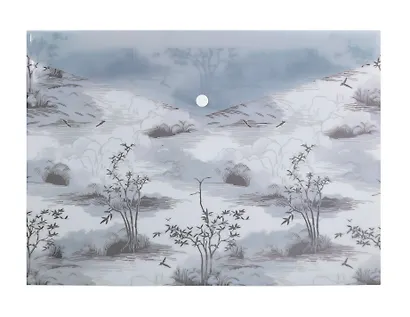 Папка-конверт А4 на кнопке "Landscape", в ассортименте - фото 1