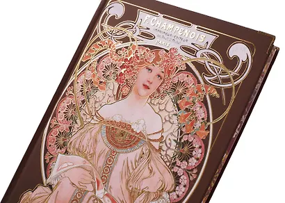 Книга для записей "А. Муха" 265*190, 82 листа, нелинованная, твердая обложка, в ассортименте - фото 7