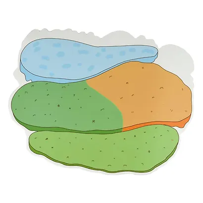 Наклейки-румбокс для создания миниатюрных сцен "4 сезона", размер 264х211 мм. Металлический пинцет в наборе - фото 3