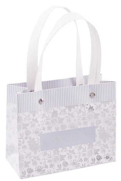 Пакет А6 14,5*11,5*6 "Best wishes" жен., бум.мат.ламинат - фото 1