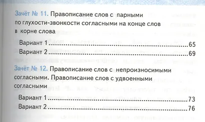 Русский язык. 3 класс. Зачётные работы Часть 1. ФГОС (к новым учебникам) - фото 4