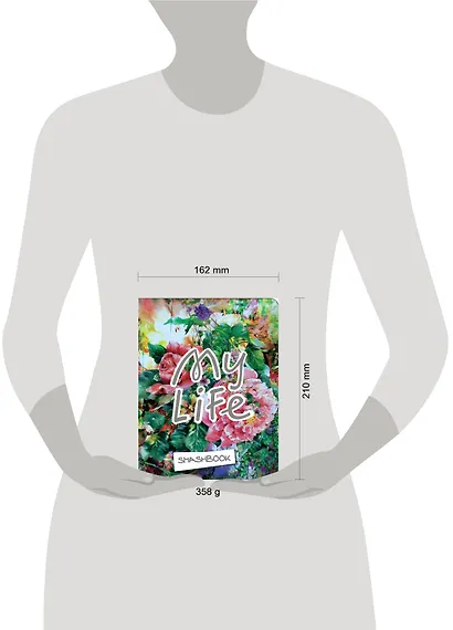 Смэшбук c наклейками My life, 80 листов - фото 3