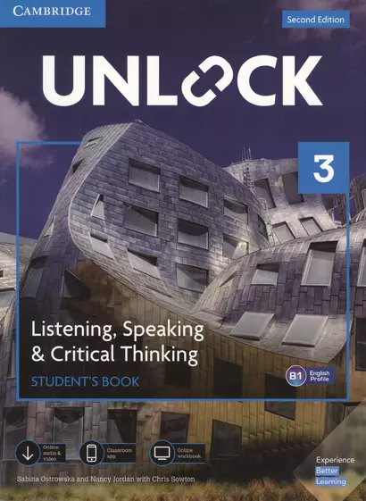 Unlock. Level 3. Listening, Speaking & Critical, Thinking. Student`S Book. English Profile B1 - фото 1