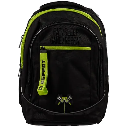 Рюкзак "Быть геймером" 3отд., 42*30*20см, полиэстер, светоотраж.эл-ты, 4 кармана - фото 1