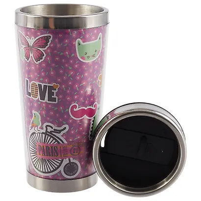 Термостакан London-Paris 400мл (пластик) 12-06646-london - фото 2