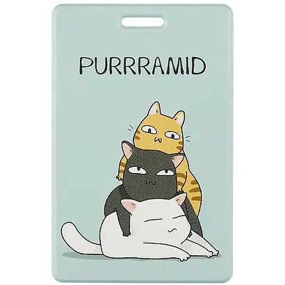 Чехол для карточек Purrramid (котики) (ДГ2021-308) - фото 1