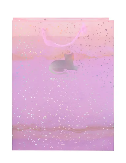 Пакет А5 25*19*8,5 "Lilac", пластиковый - фото 4