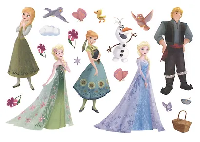 Развивающая книжка с многоразовыми наклейками и стикер-постером № МНСП 2106 "Холодное сердце. Приключения в Эренделле" - фото 2