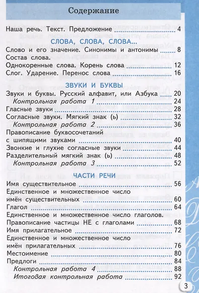 Русский язык. 2 класс. Самостоятельные и контрольные работы. К учебнику В. П. Канакиной, В. Г. Горецкого "Русский язык. 2 класс. В 2-х частях" - фото 2