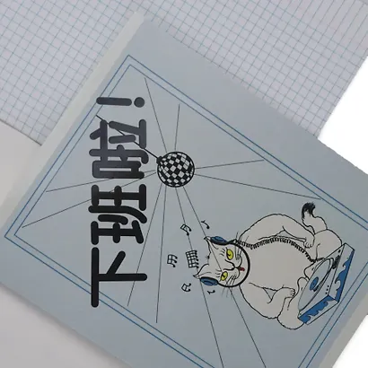 Тетрадь в клетку "Котики из Китая", 48 листов, в ассортименте - фото 7