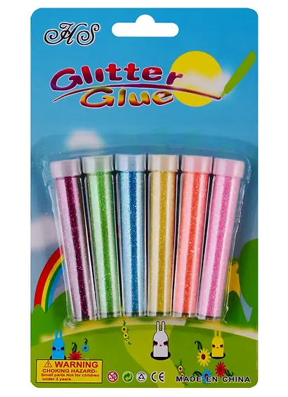 Набор декоративных блесток, цвет неон, 5шт/6шт в блистере - фото 2