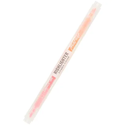 Текстовыделитель Double color, двухсторонний, в ассортименте - фото 6