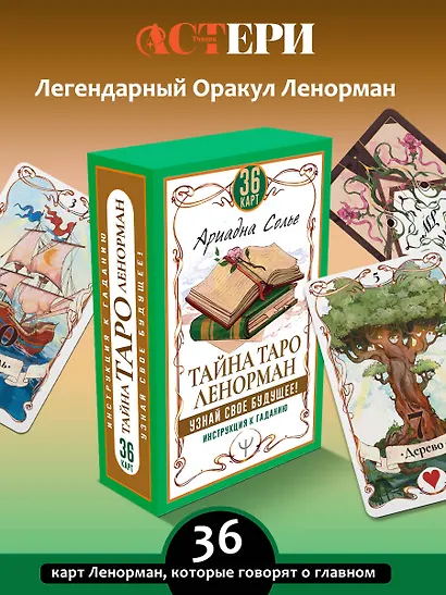 Тайна Таро Ленорман. Узнай свое будущее! 36 карт. Инструкция к гаданию - фото 4
