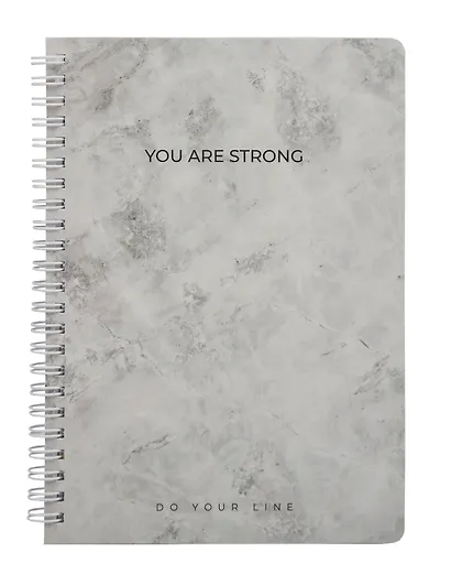 Ежедневник недатированный Remarklee "DoYourLine. Мрамор", А5, 166 страниц - фото 1