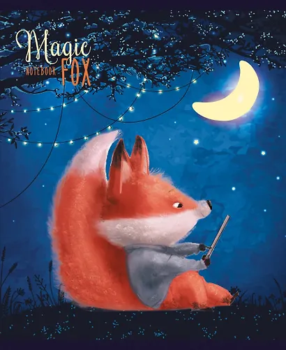 Тетрадь общая «Magic FOX» в ассортименте, 48 листов в клетку, А5 - Listoff - фото 3