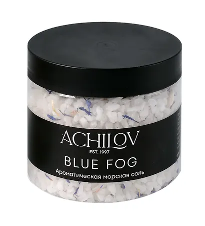 Морская соль с сухоцветами для ванны (Голубой Туман) (400г) (с-400/ном2) - фото 1