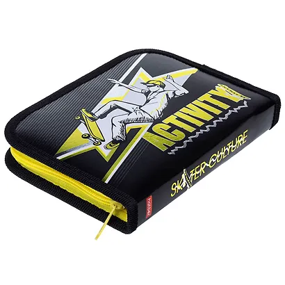 Пенал 1 отделение "Скейтер" 190*130 мм, молния - фото 2
