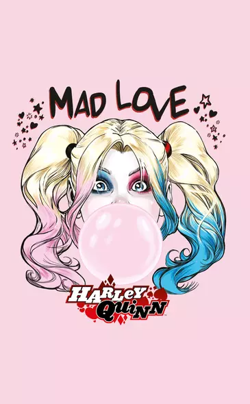 Блокнот. Харли Квинн. Mad Love (формат А5, 160 стр., тонированный блок) - фото 1