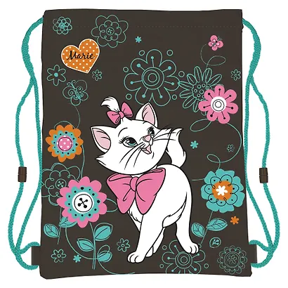 Мешок для сменной обуви "Marie Cat " 43*34см - фото 1