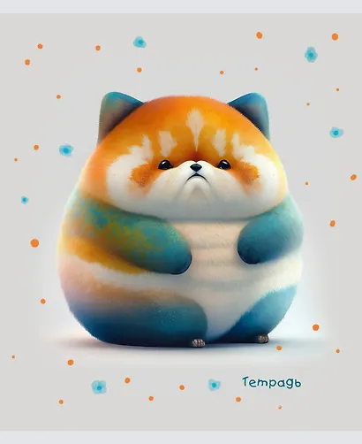 Тетрадь в клетку Listoff, "Кругляши", 48 листов, в ассортименте - фото 2