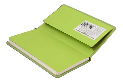 Планинг недат. 64л "Joy Book" чай матча, карманный, иск.кожа 7Б, скругл.углы, тонир.блок, резинка, офсет, ляссе - фото 5