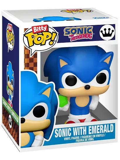 Набор Funko Bitty POP! Bitty Box Sonic the Hedgehog Sonic 2 Diorama Set+Sonic+Tails (93563) - фото 3