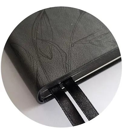 Ежедневник датированный 2026 год, А5, 176 листов, 140x200 мм "Fleur", черный - фото 5