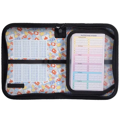 Пенал 1 отделение "Роскошь и стиль" 19*13 см - фото 7