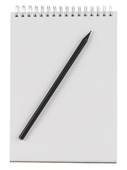 Скетчбук А5 60л "Куроми фиолетовая клетка" гребень, блок 120г/м2 - фото 2