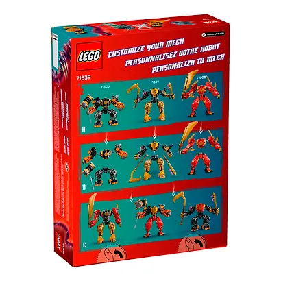 LEGO NINJAGO: Боевой робот Кружитцу Арина, 213 деталей (71839) - фото 4