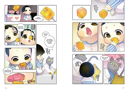 Папочка-скелет. Книга 2 (The Skeleton Becomes a Cat Dad). Манхва - фото 11