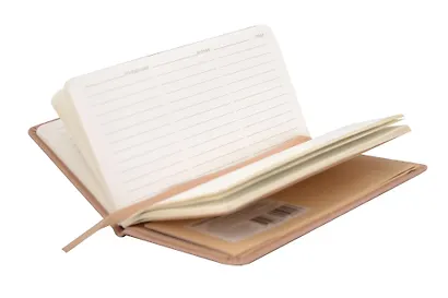 Планинг недат. 64л "Joy Book" крем-брюле, карманный, иск.кожа 7Б, скругл.углы, тонир.блок, резинка, офсет, ляссе - фото 3