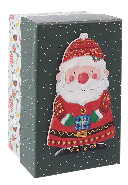 Коробка подарочная "Пингвин" 11*18*9см, Новый год, картон - фото 3