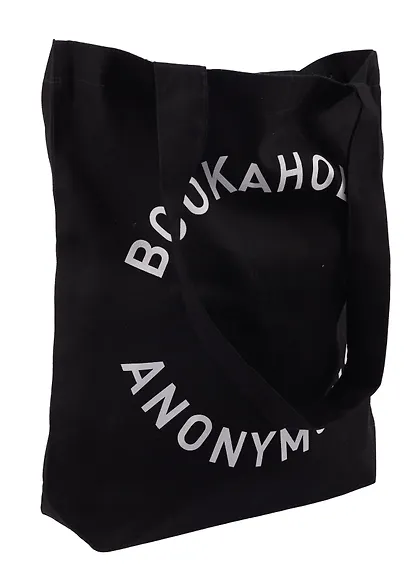 Сумка-шоппер Bookaholics черная (1136852) - фото 4