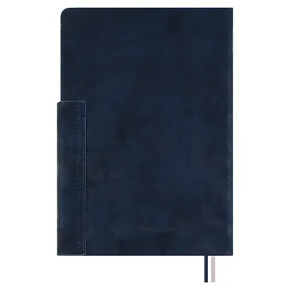 Ежедневник дат. 2026г. А5 176л "Тиволи глосс" синий, кожзам, тв.переплет, блинт.тиснение, офсет, справ.мат-лы, закругл.углы, 2 ляссе, инд.уп - фото 14