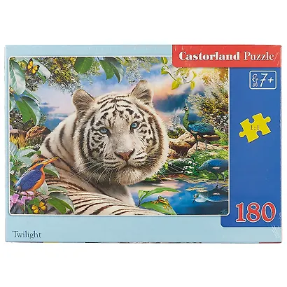 Пазл Castorland Белый тигр 180эл. В-018192 - фото 1