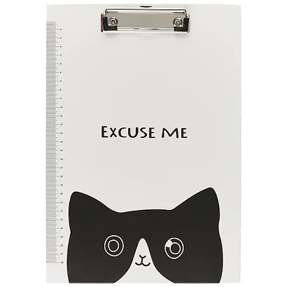 Планшет «Excuse me», А4, ламинированный картон, с подвесом, в индивидуальной упаковке, в ассортименте - фото 4