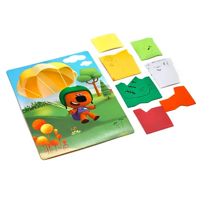 МиМиМишки. Аппликация EVA на картоне. Кеша - фото 2