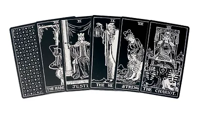 GLOW IN THE DARK TAROT (78 карт+инструкция) - фото 3