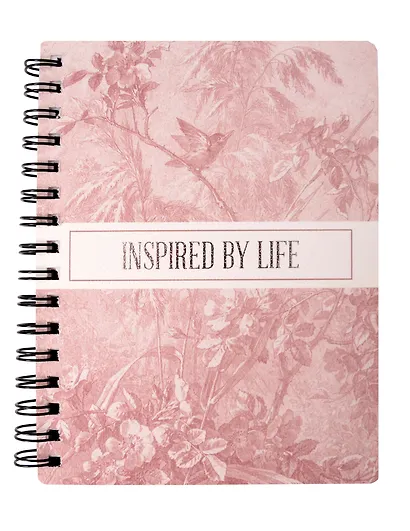 Записная книжка А6 80 листов, клетка, "Floreale. Cedar Rose" - фото 1