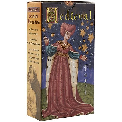 Таро Аввалон, Medieval Tarot Таро Средневековое (на англ. яз.) (78 карт) (EX138) (коробка) - фото 1