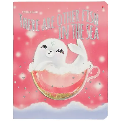 Тетрадь в клетку Альт, "Милота зашкаливает", 48 листов, в ассортименте - фото 1