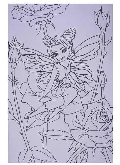 МАКСИ-РАСКРАСКА. ВОЛШЕБНЫЕ ФЕИ - фото 3