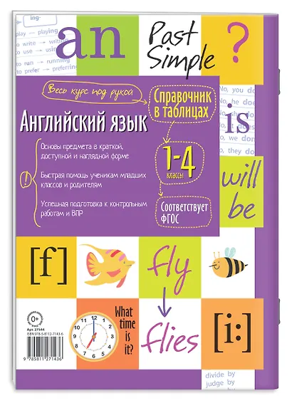 Английский язык. 1-4 классы. Справочник в таблицах - фото 2