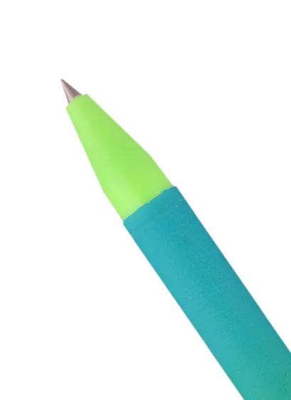 Ручка шариковая Bright gradient, синяя, в ассортименте - фото 3