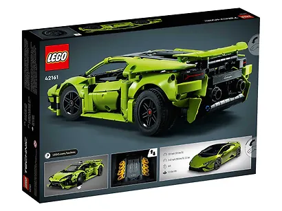 LEGO Technic: Ламборгини Хуракан Текника, 806 деталей (42161) - фото 3