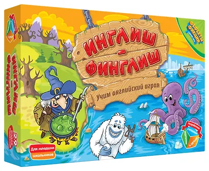 Настольно-печатная игра "Инглиш- Финглиш" 7+ - фото 1