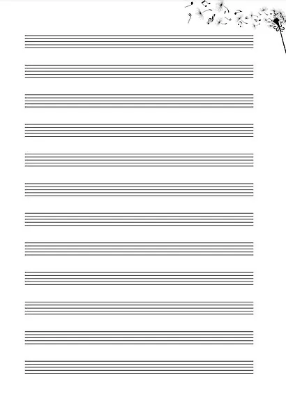 Тетрадь для нот Эксмо, "Скрипичный ключ", А4, 12 листов - фото 4