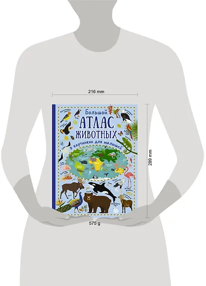 Большой атлас животных в картинках для малышей - фото 3