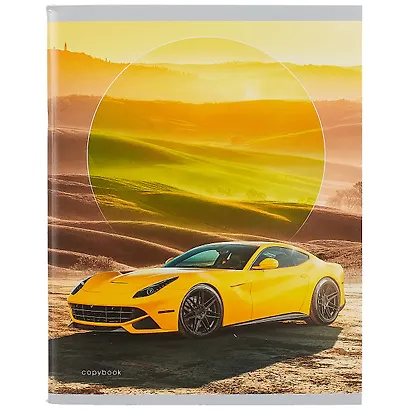Тетрадь в клетку Listoff, Sports car, 80 листов, в ассортименте - фото 4